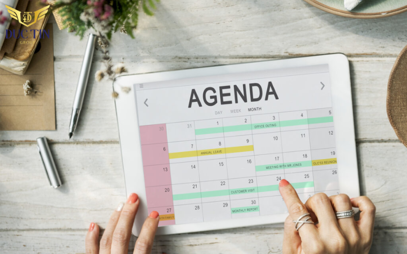 Hiểu agenda là gì bạn sẽ dễ dàng tự thiết kế một thứ tự chương trình hiệu quả cho chính mình 